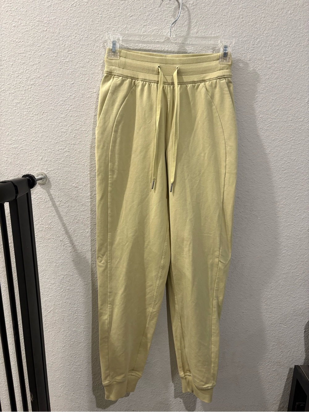 lululemon athletica Pale Yellow Women's Drawstring Joggers